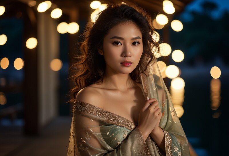 远方灯火海报